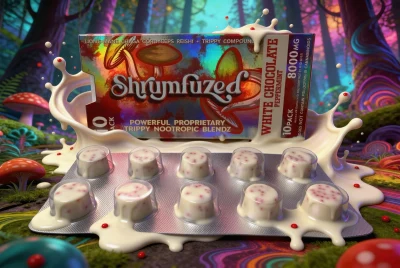 Shrumfuzed White Chocolate Peppermint
