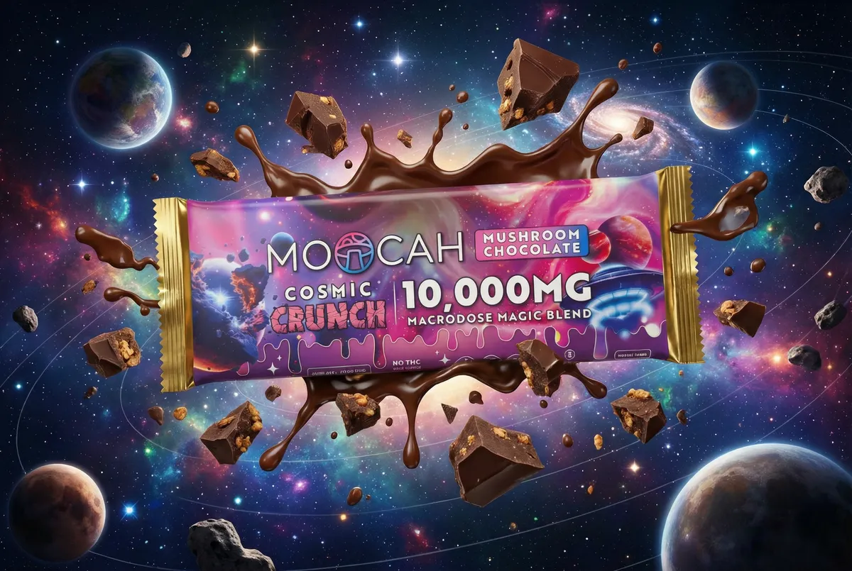 Moocah Magic Mushroom Chocolate Bar at Mi Budz