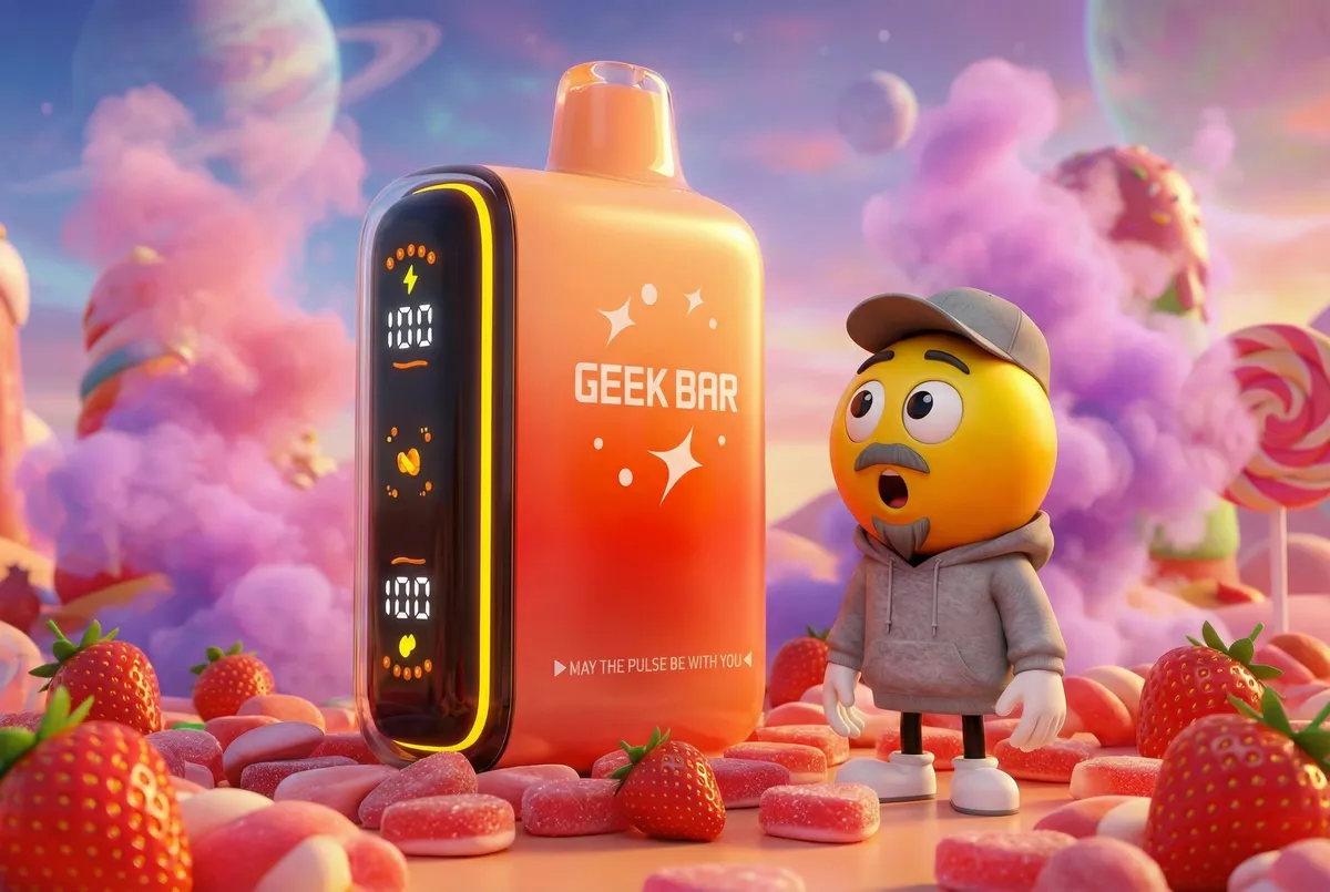 Strawberry Savers Geek Bar Pulse, $22