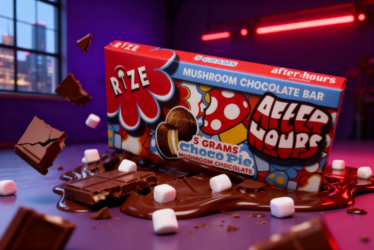 After Hours Choco Pie Mushroom Chocolate Bars